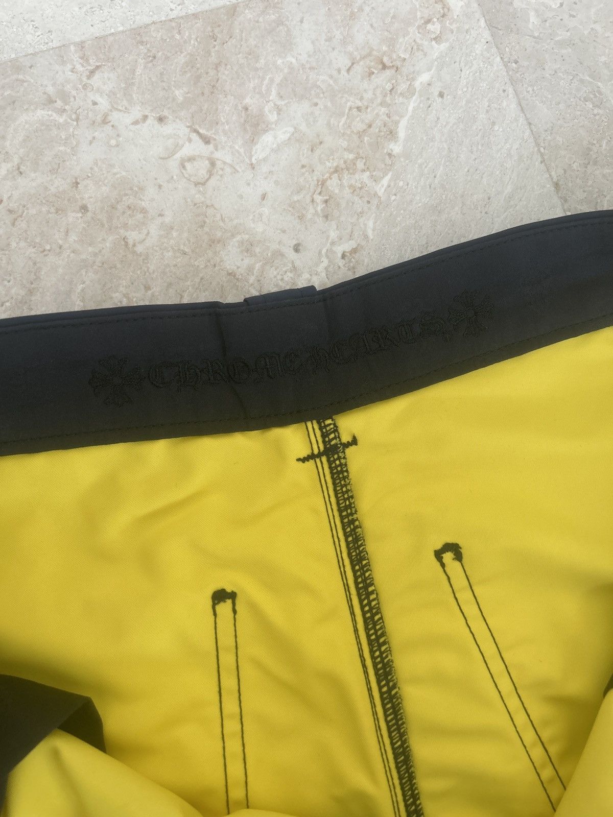 Chrome Hearts Chrome Hearts Blue Carpenters with Yellow Patch and Leather Size US 34 / EU 50 - 8 Thumbnail