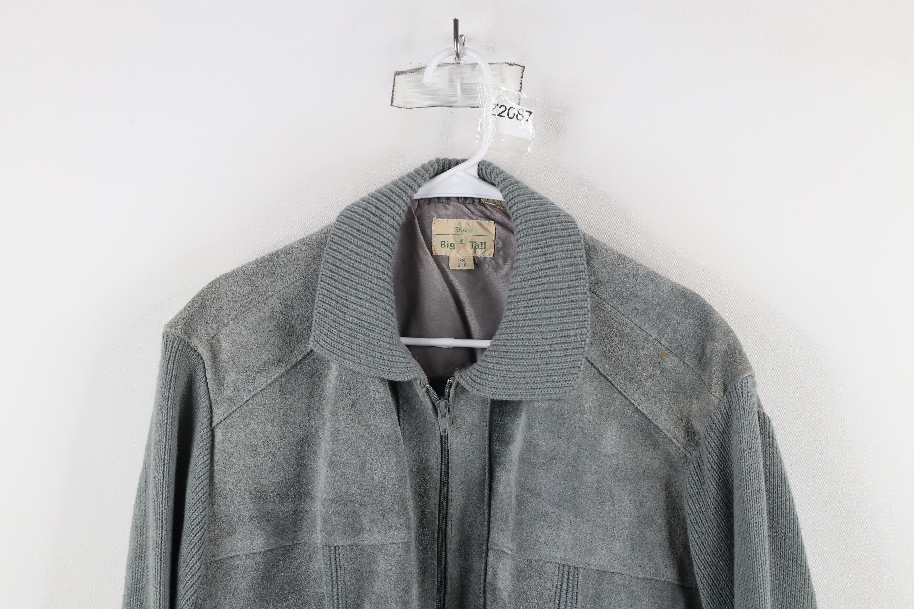 Vintage Vintage 70s Streetwear Knit Full Zip Sweater Jacket Swacket Size US XXL / EU 58 / 5 - 2 Thumbnail