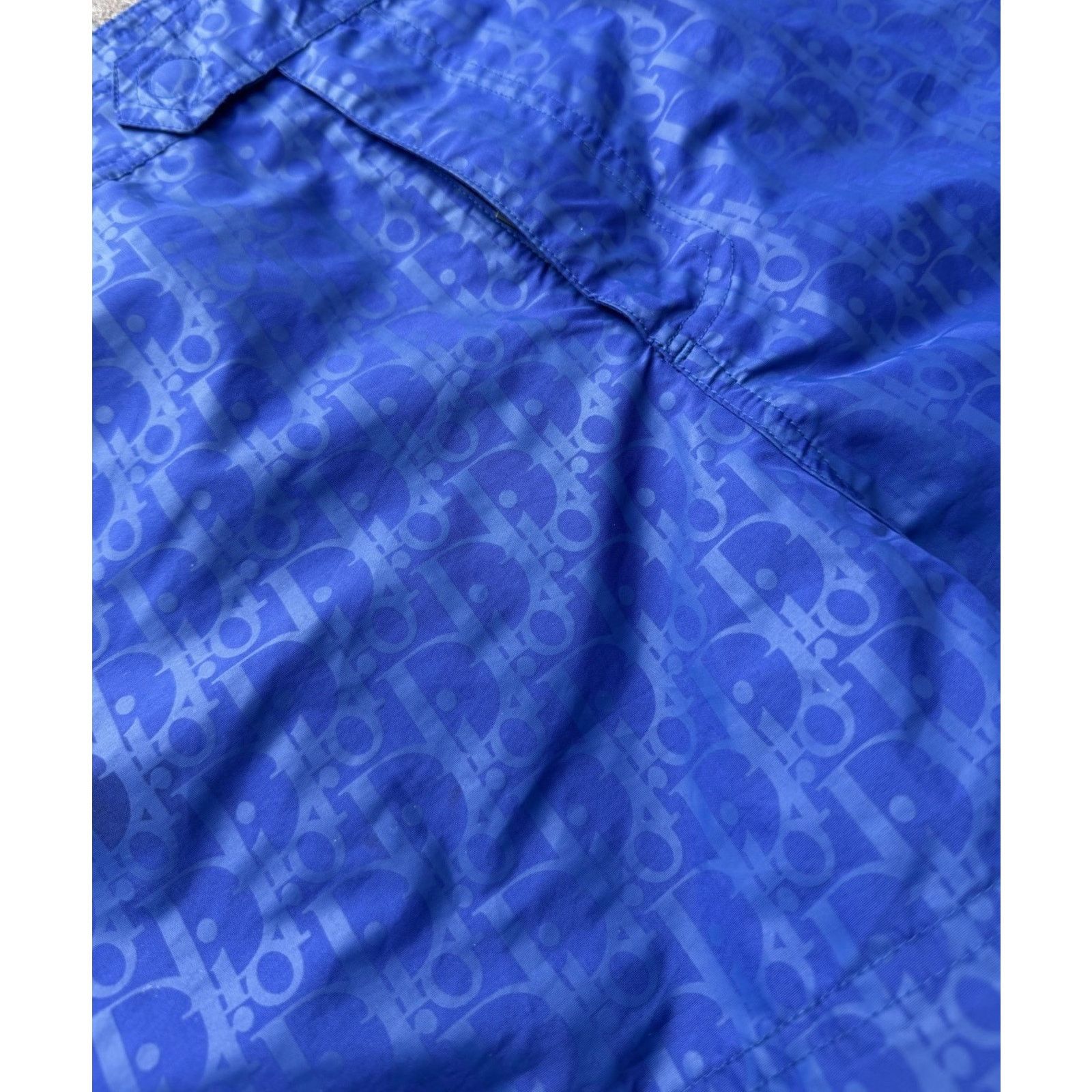 Dior Size M - Dior Oblique Logo Monogram Swim Shorts Size US 31 - 2 Thumbnail