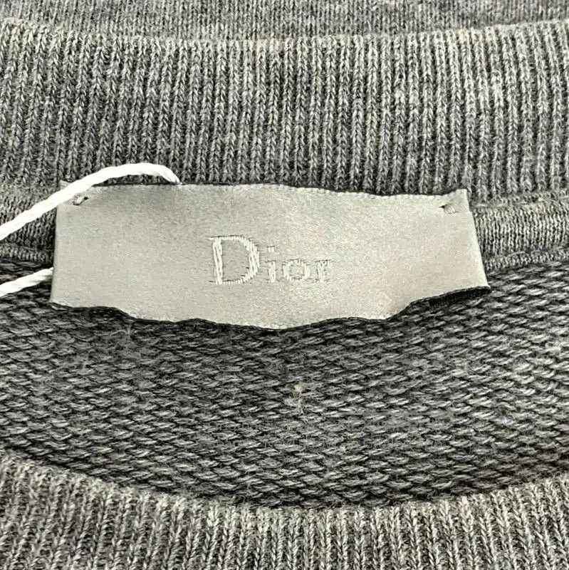 Dior Dior Gray Cotton Women's Sweatshirt . Size XL / US 12-14 / IT 48-50 - 6 Thumbnail