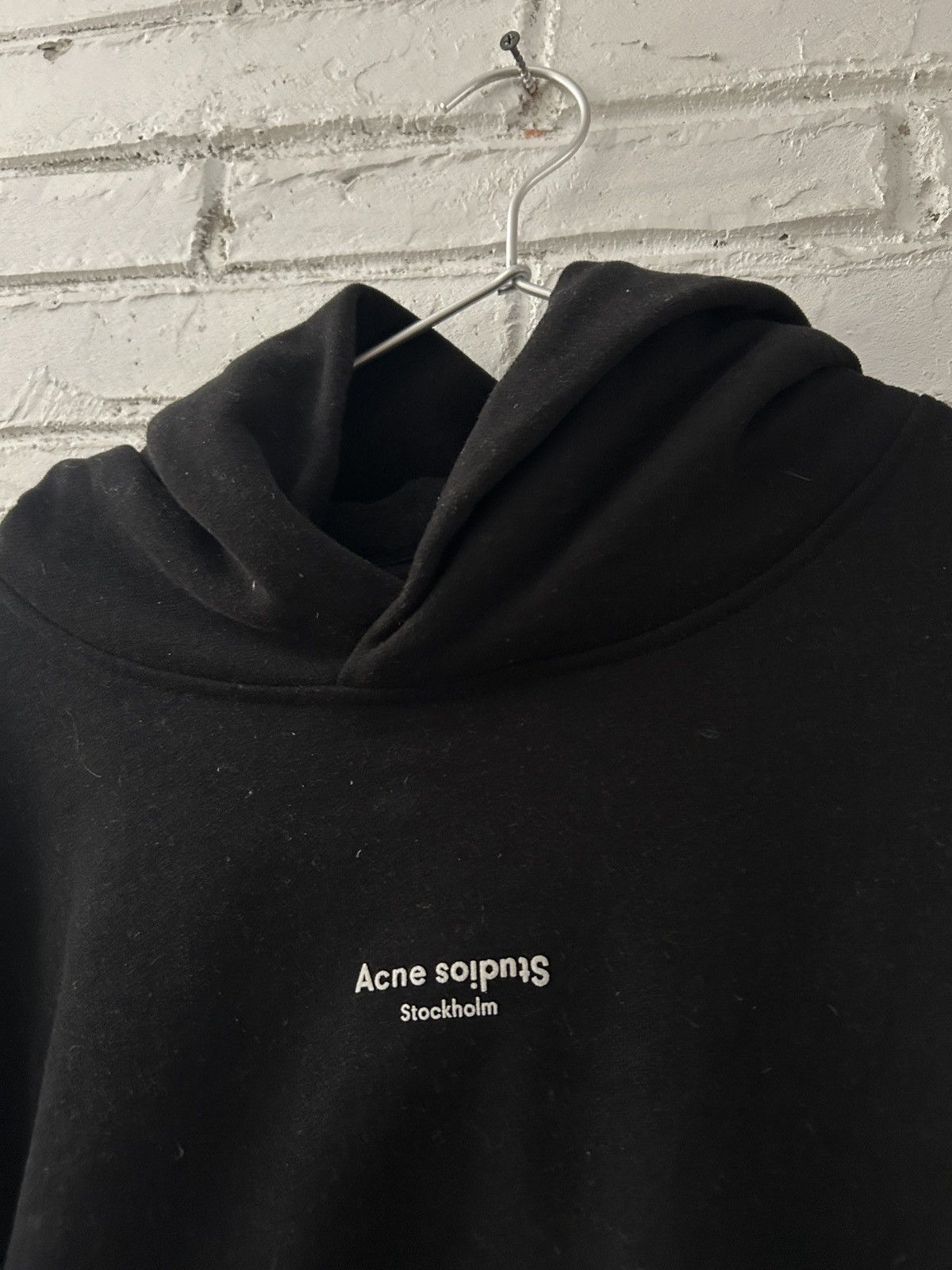 Acne Studios Logo Hoodie Size US L / EU 52-54 / 3 - 3 Thumbnail