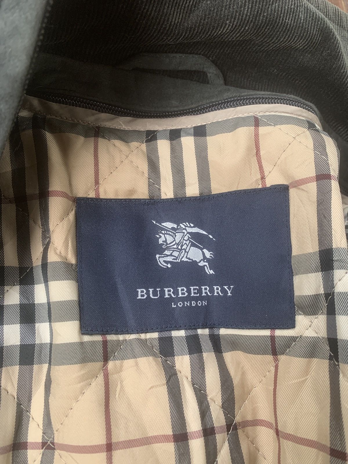 Burberry Burberry London suede leather nova check lining jacket Size US L / EU 52-54 / 3 - 5 Thumbnail