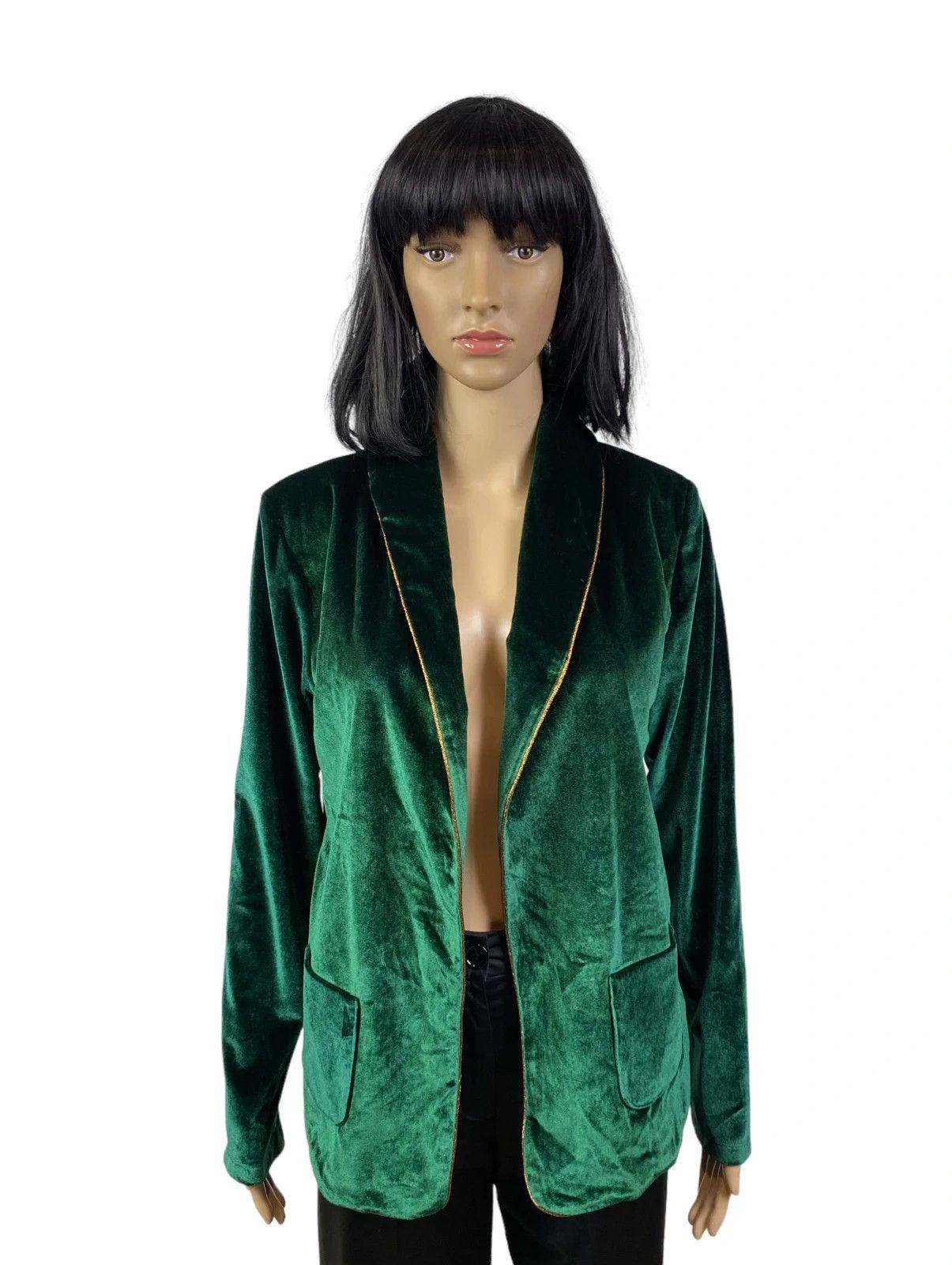 Other Fabienne Chapot Velour Blazer size M Size M / US 6-8 / IT 42-44 - 1 Thumbnail