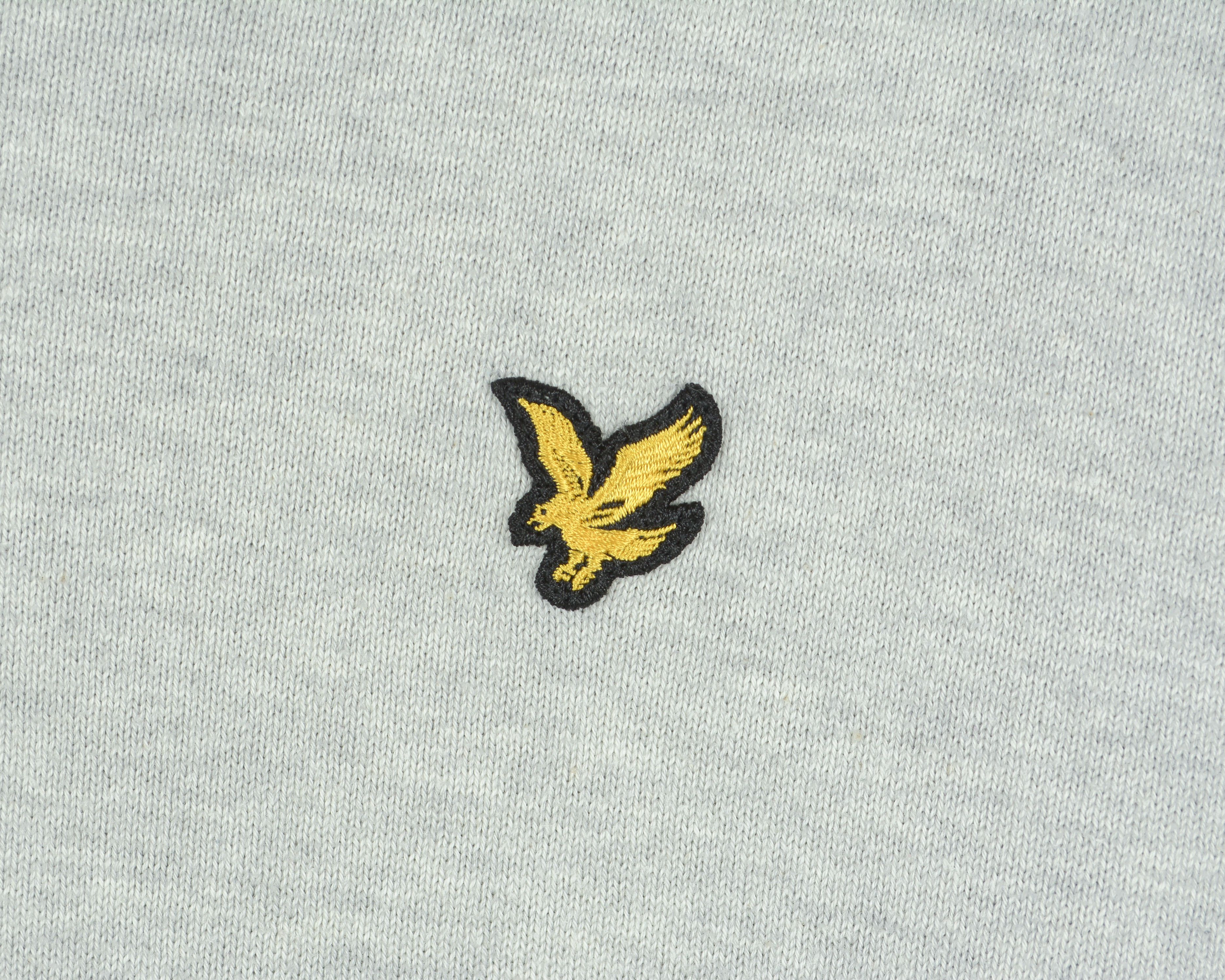 Lyle & Scott M V-Neck Sweater Pullover Jumper Grey Cotton Sweatshirt Size US M / EU 48-50 / 2 - 3 Thumbnail