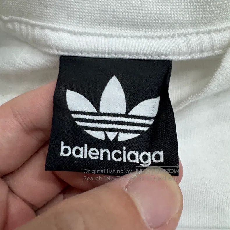 Balenciaga Balenciaga Embroidered Letter Short Sleeve Size US S / EU 44-46 / 1 - 3 Thumbnail