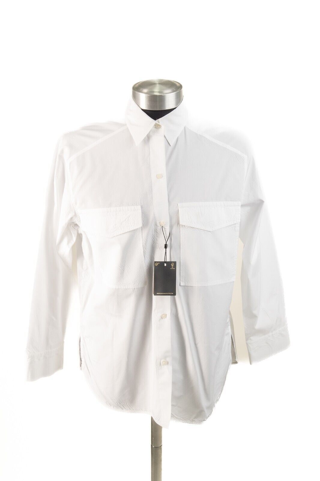 Massimo Dutti NEW Massimo Dutti Shirt Mens Small White Casual Fit Button Size US S / EU 44-46 / 1 - 1 Thumbnail