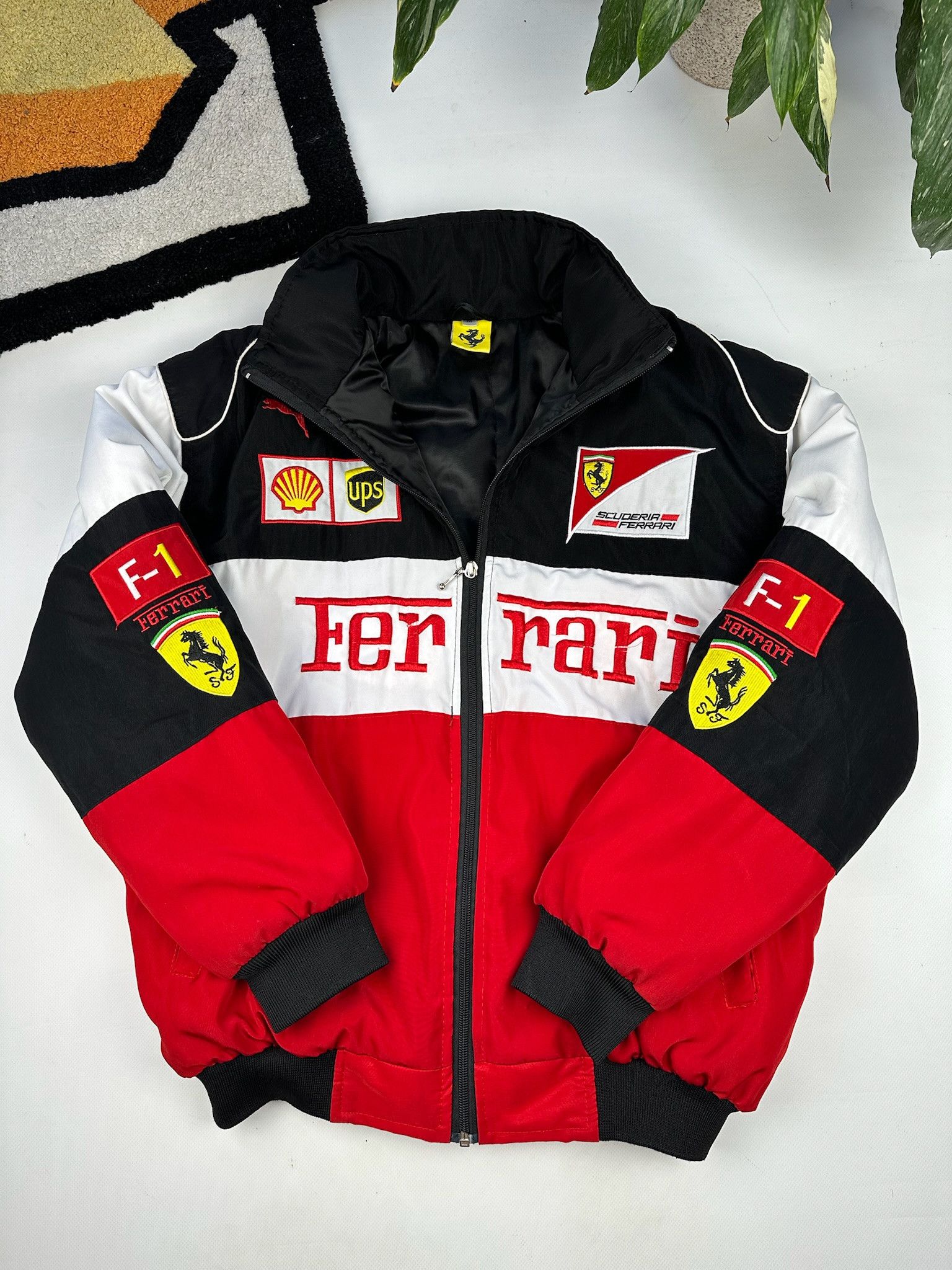 Ferrari Ferrari jacket Embroidered patches & Cotton padded Jacket Size US M / EU 48-50 / 2 - 3 Thumbnail