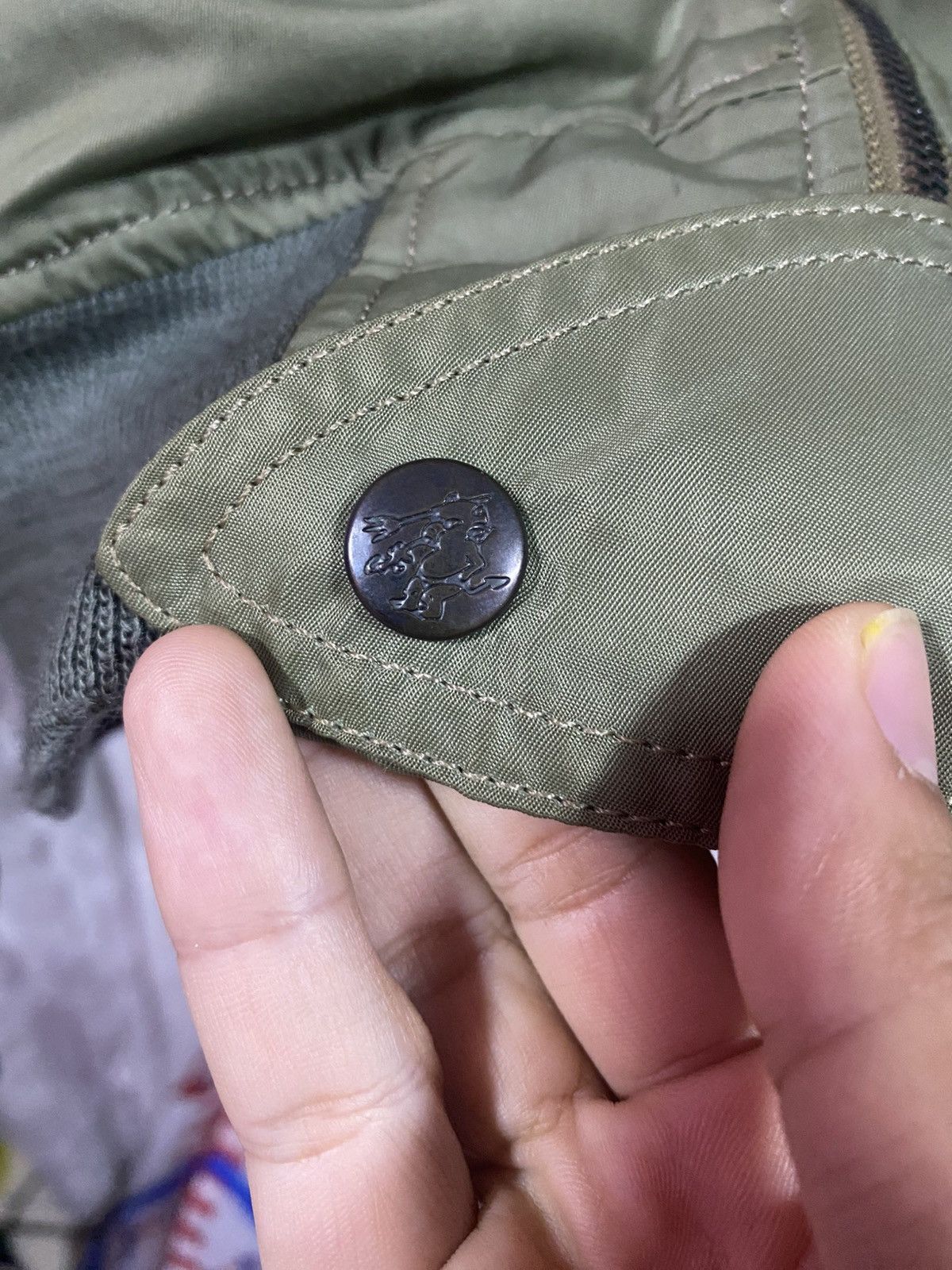 Tedman × Vintage Vintage Ted Company USAF Bomber Jacket Olive Green Size US M / EU 48-50 / 2 - 13 Thumbnail
