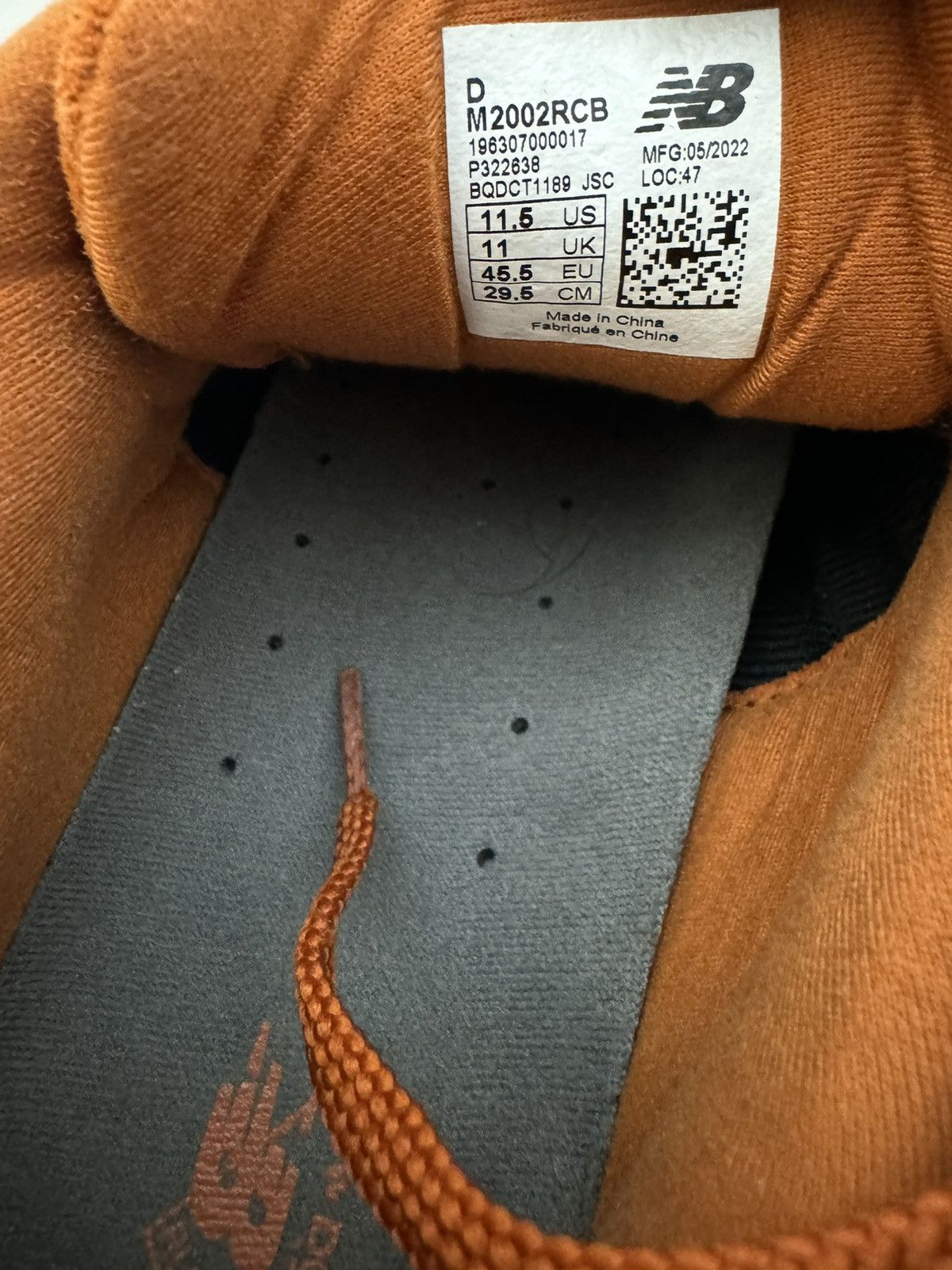 New Balance New Balance 2002R “Rust Oxide” streetwear outdoor style Size US 11.5 / EU 44-45 - 9 Thumbnail