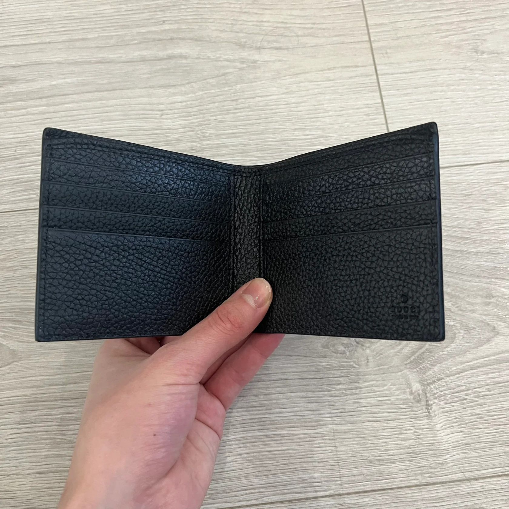 Gucci Gucci Jumbo GG Bi-Fold Leather Wallet Size ONE SIZE - 2 Thumbnail