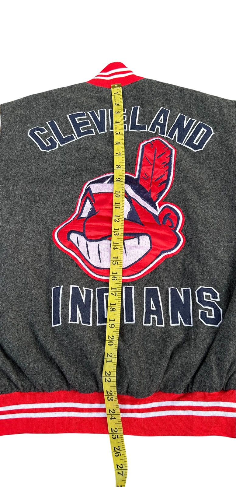 Kapital Vintage Cleveland Indian Varsity Jacket MLB Size US M / EU 48-50 / 2 - 16 Thumbnail