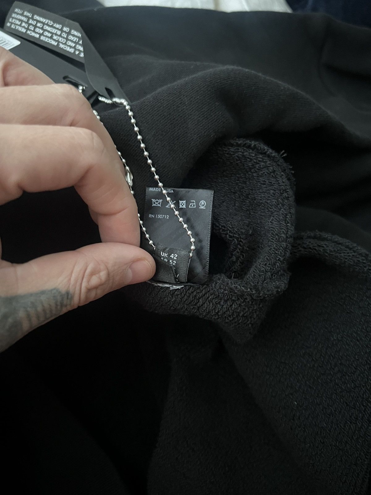 Amiri Amiri logo hoodie Size US XL / EU 56 / 4 - 6 Thumbnail