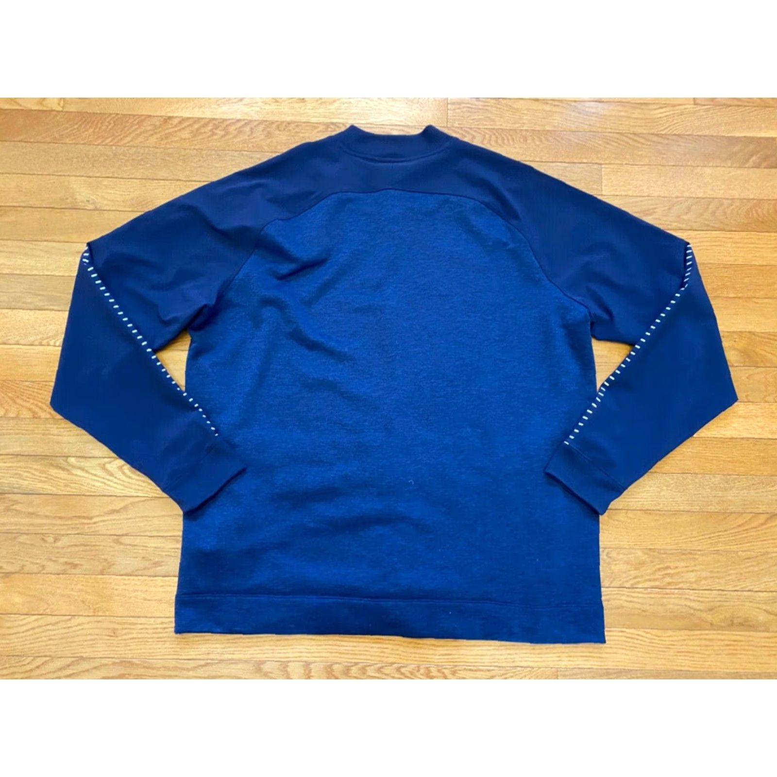 Under Armour VINTAGE Under armour Jacket Mens XXL BLUE Franklin College IN Basketball Pullover Spellout Logo Embroidered Size US XXL / EU 58 / 5 - 2 Thumbnail