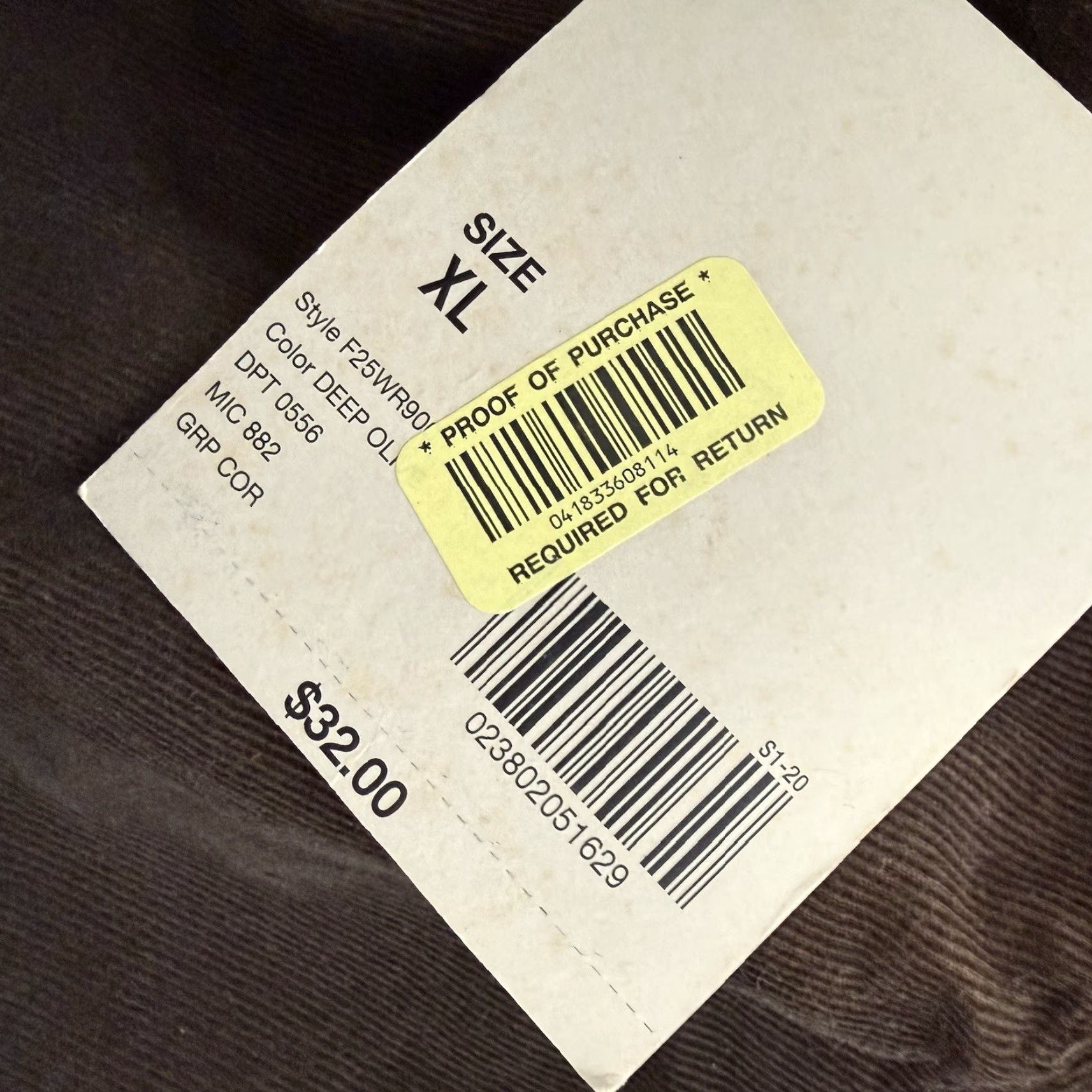 Roundtree & Yorke Roundtree & Yorke Shirt Mens XL Deep Olive Corduroy 100% Cotton Button-Down Regular Fit Long Sleeve Collared Casual Size US XL / EU 56 / 4 - 8 Thumbnail