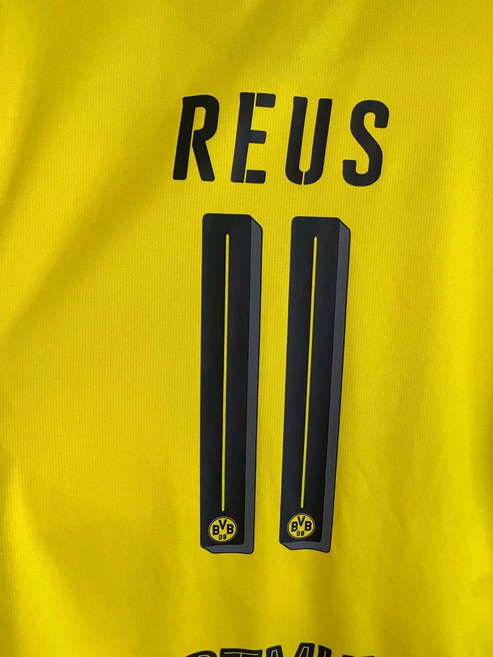 Puma FC Borussia Dortmund 2017/18 Home Soccer Jersey #11 REUS, M Size US M / EU 48-50 / 2 - 8 Thumbnail