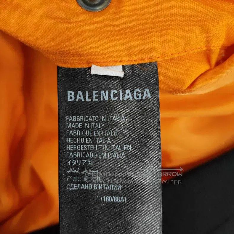 Balenciaga Balenciaga Hooded Zip-Up Pilot Jacket Size US S / EU 44-46 / 1 - 4 Thumbnail