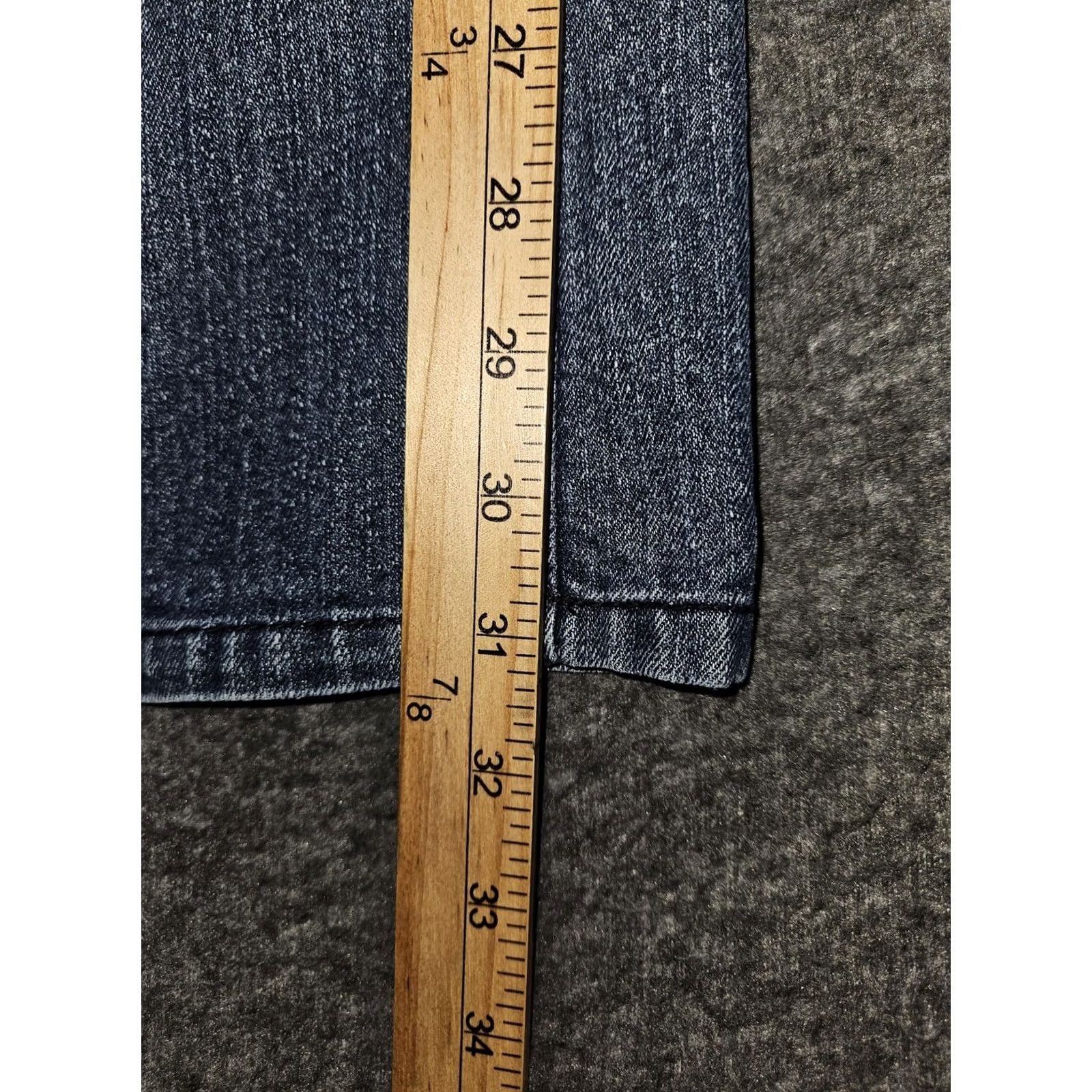 L.E.I. l.e.i. Jeans Womens Juniors 9 Blue Ashley Lowrise Boot Stretch Bootcut Denim Jeans Girls Size 30" / US 8 / IT 44 - 6 Thumbnail