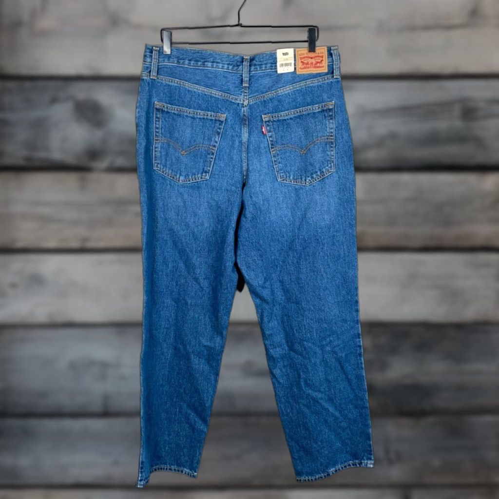 Levi's VINTAGE Levi's Jeans Women's Baggy Fit 94 Straight Leg 36x30.5 Blue Denim Fall Winter Size 24" / US 00 / IT 34 - 1 Thumbnail