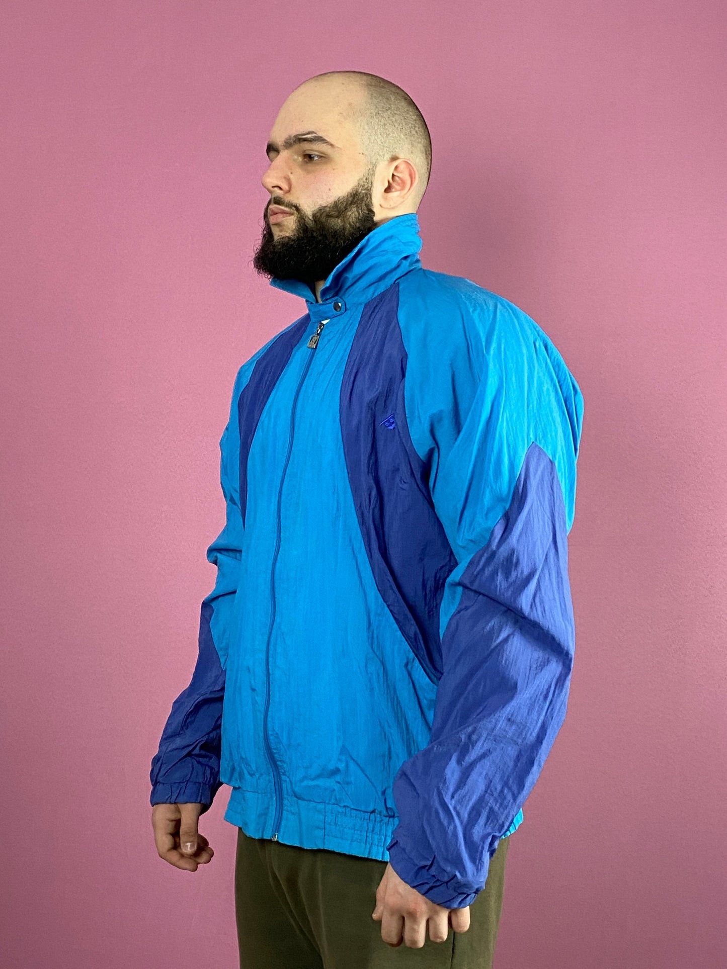 Vintage 90s Racanor Vintage Men's Windbreaker Jacket - XL Size US XL / EU 56 / 4 - 1 Thumbnail
