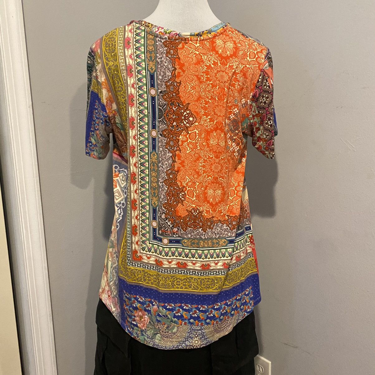 Johnny Was Johnny Was Patchwork Floral Boho Top Size S / US 4 / IT 40 - 3 Thumbnail