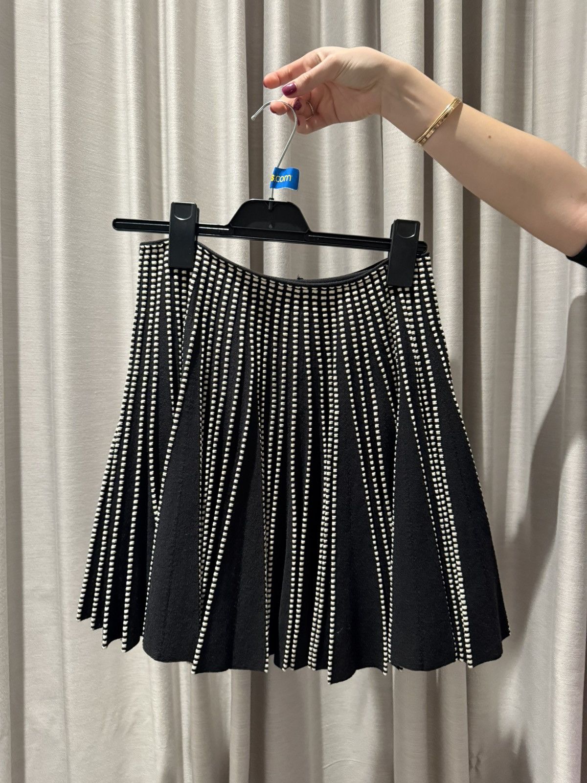 Alaia Alaïa Black and White Skirt Size 28" / US 6 / IT 42 - 1 Thumbnail