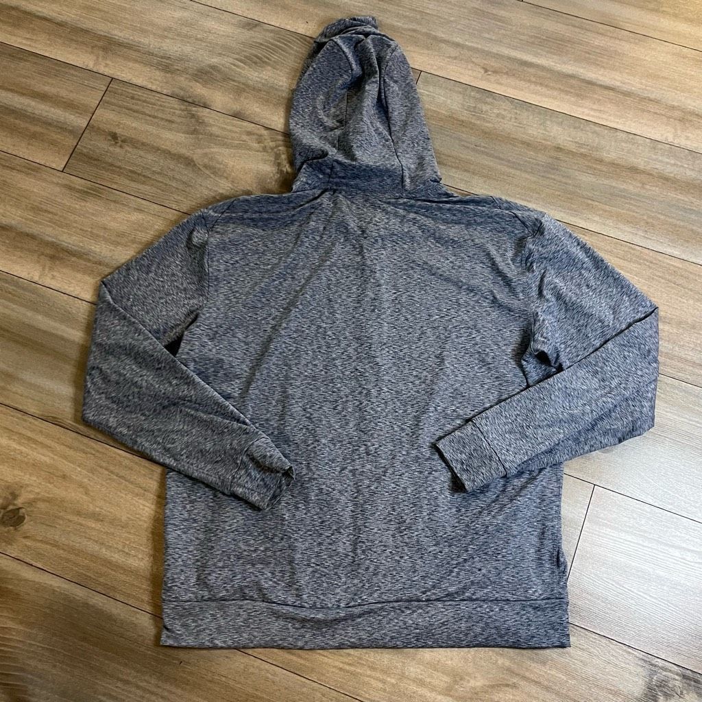 Nike Nike Yoga Blue Heathered Athletic Workout Hoodie Men Large Size US L / EU 52-54 / 3 - 6 Thumbnail