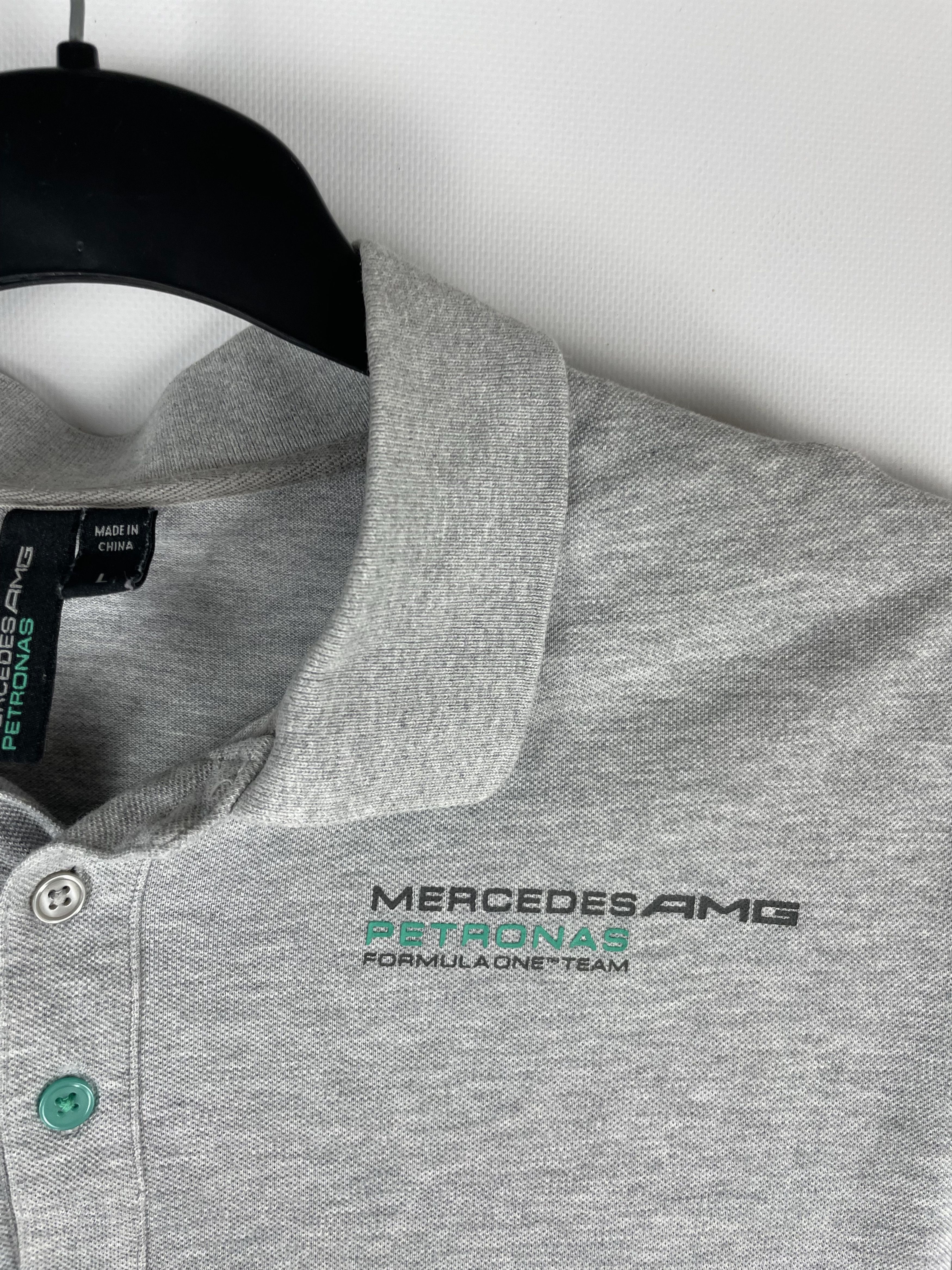 Mercedes-Benz × Vintage Mersedes Benz AMG shirt polo Petronas Size US L / EU 52-54 / 3 - 4 Thumbnail