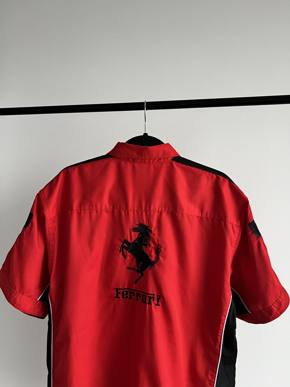 Ferrari Vintage Ferrari 1996 Scuderia F1 Racing Retro Button Shirt Size US XL / EU 56 / 4 - 12 Thumbnail