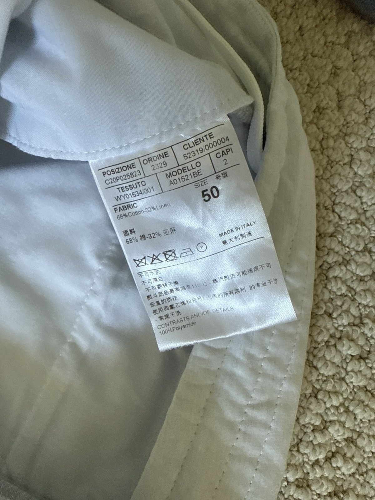 Canali Canali Casual Pants Size US 34 / EU 50 - 4 Thumbnail