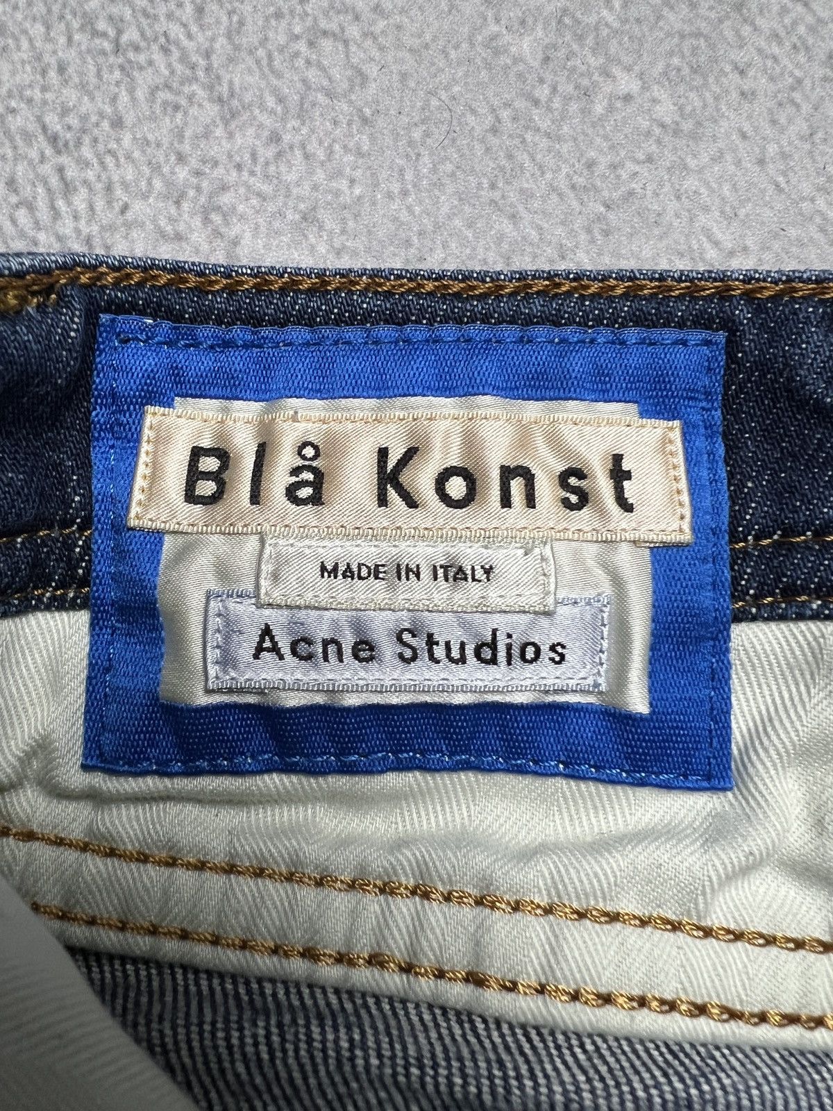 Acne Studios Acne Studios Jeans Bla Konst Italy Pants South Indigo y2k Size US 30 / EU 46 - 17 Thumbnail