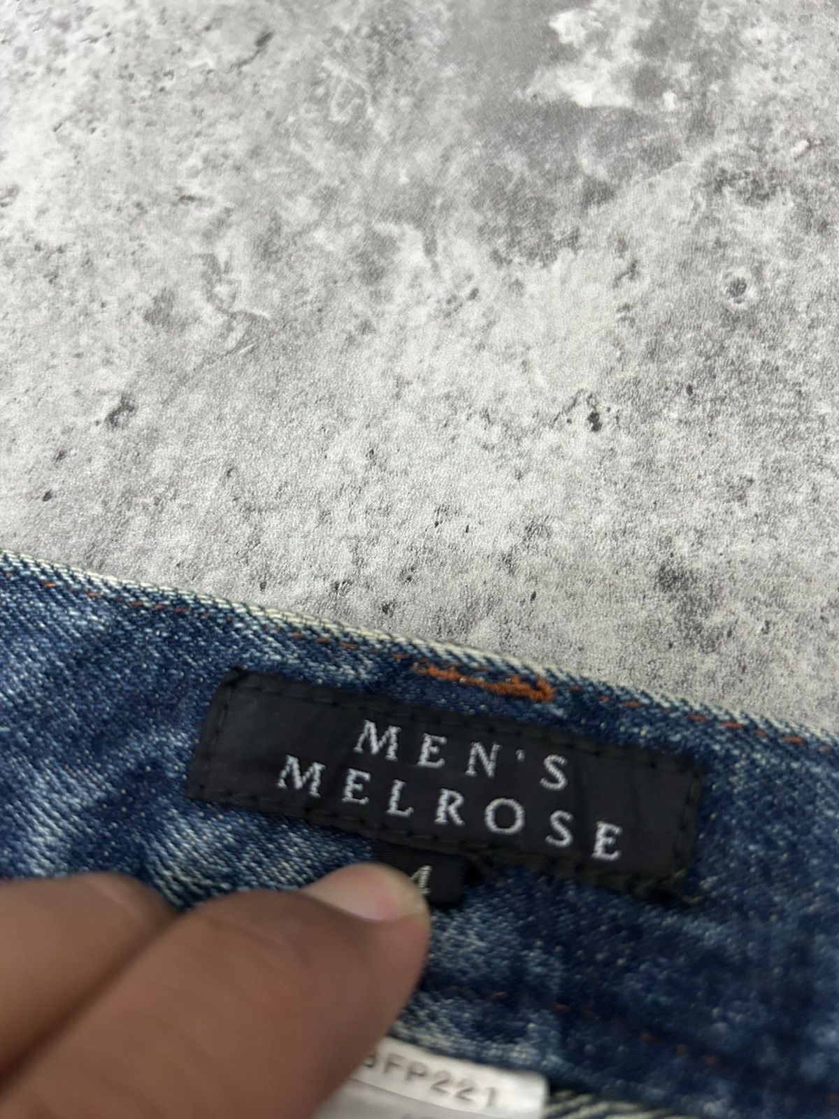 Japanese Brand Men’s Melrose Japanese Selvedge Paint Distressed Pants Size US 32 / EU 48 - 9 Thumbnail