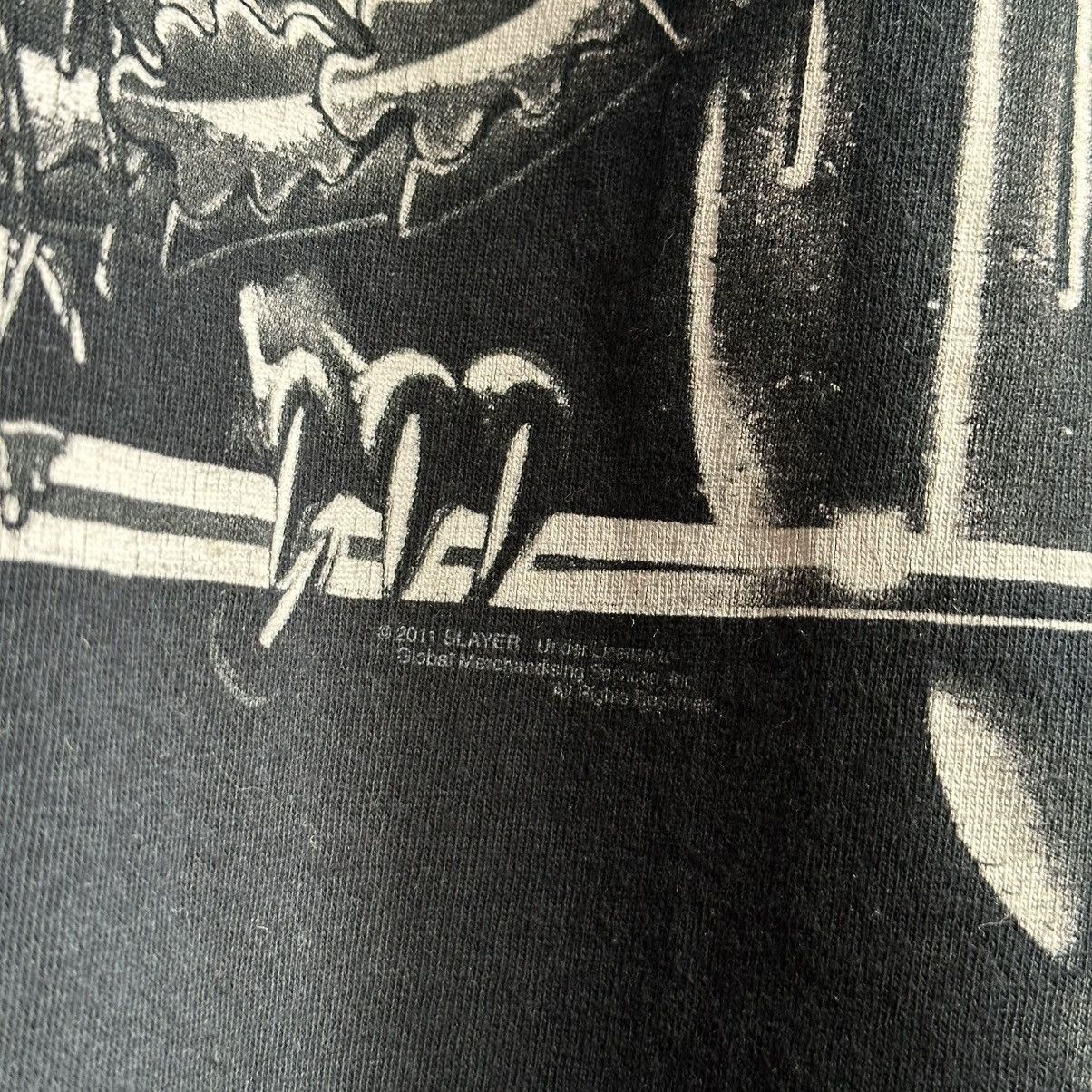 Band Tees VINTAGE Y2K SLAYER EAGLE GRAPHIC PROMO BAND TEE Size US XL / EU 56 / 4 - 5 Thumbnail