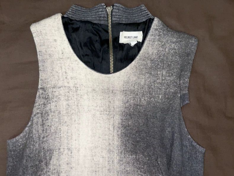 Helmut Lang HELMUT LANG size2 Lamb double brush paint design cut off th Size M / US 6-8 / IT 42-44 - 6 Thumbnail