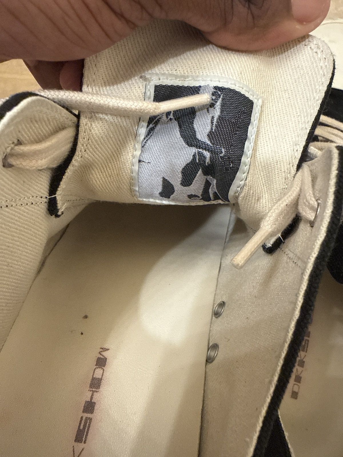 Rick Owens Rick Owens ramones low Size US 11.5 / EU 44-45 - 3 Thumbnail