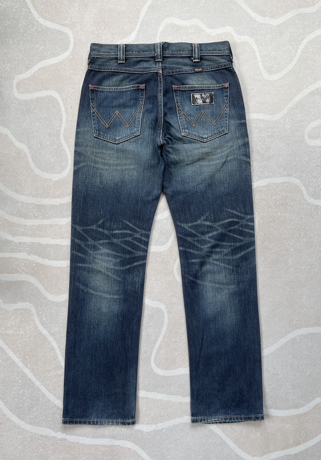 Wrangler Wrangler Straight Jeans (LG113) Size US 30 / EU 46 - 3 Thumbnail