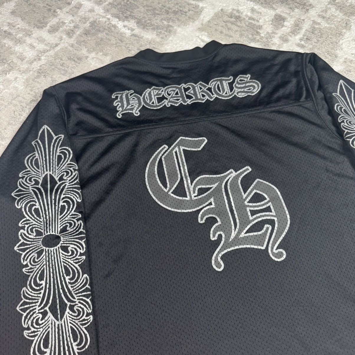 Chrome Hearts Mesh stadium floral long sleeve jersey Size US M / EU 48-50 / 2 - 5 Thumbnail
