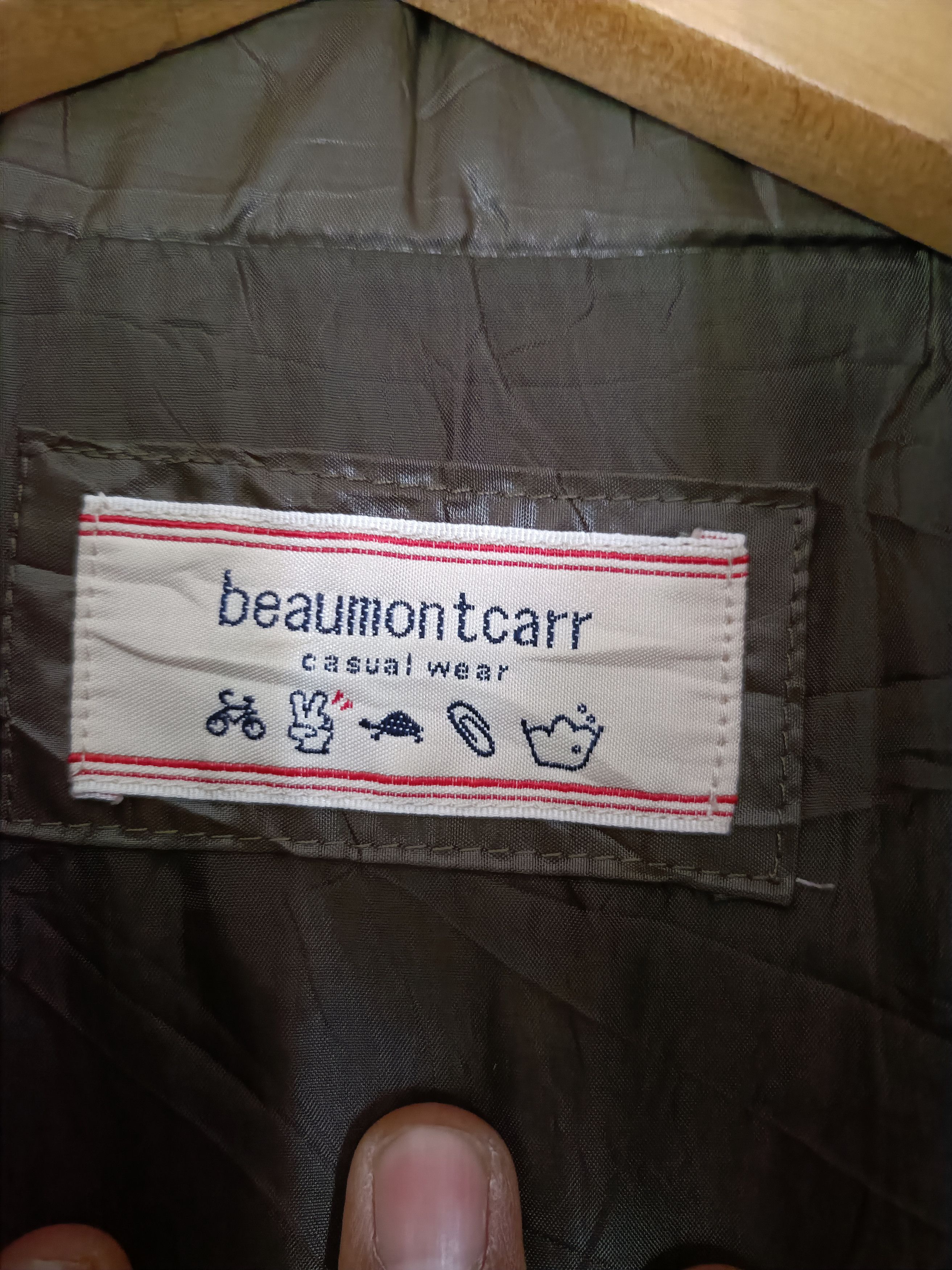 Japanese Brand Beaumont carr quilt knit bomber jacket gothic punk Size US L / EU 52-54 / 3 - 7 Thumbnail