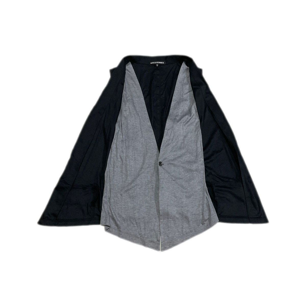 5351 POUR LES HOMMES 🔥Sick Y2K 5351 Pour Les Hommes Double Layer Vest Cardigan Size US M / EU 48-50 / 2 - 3 Thumbnail