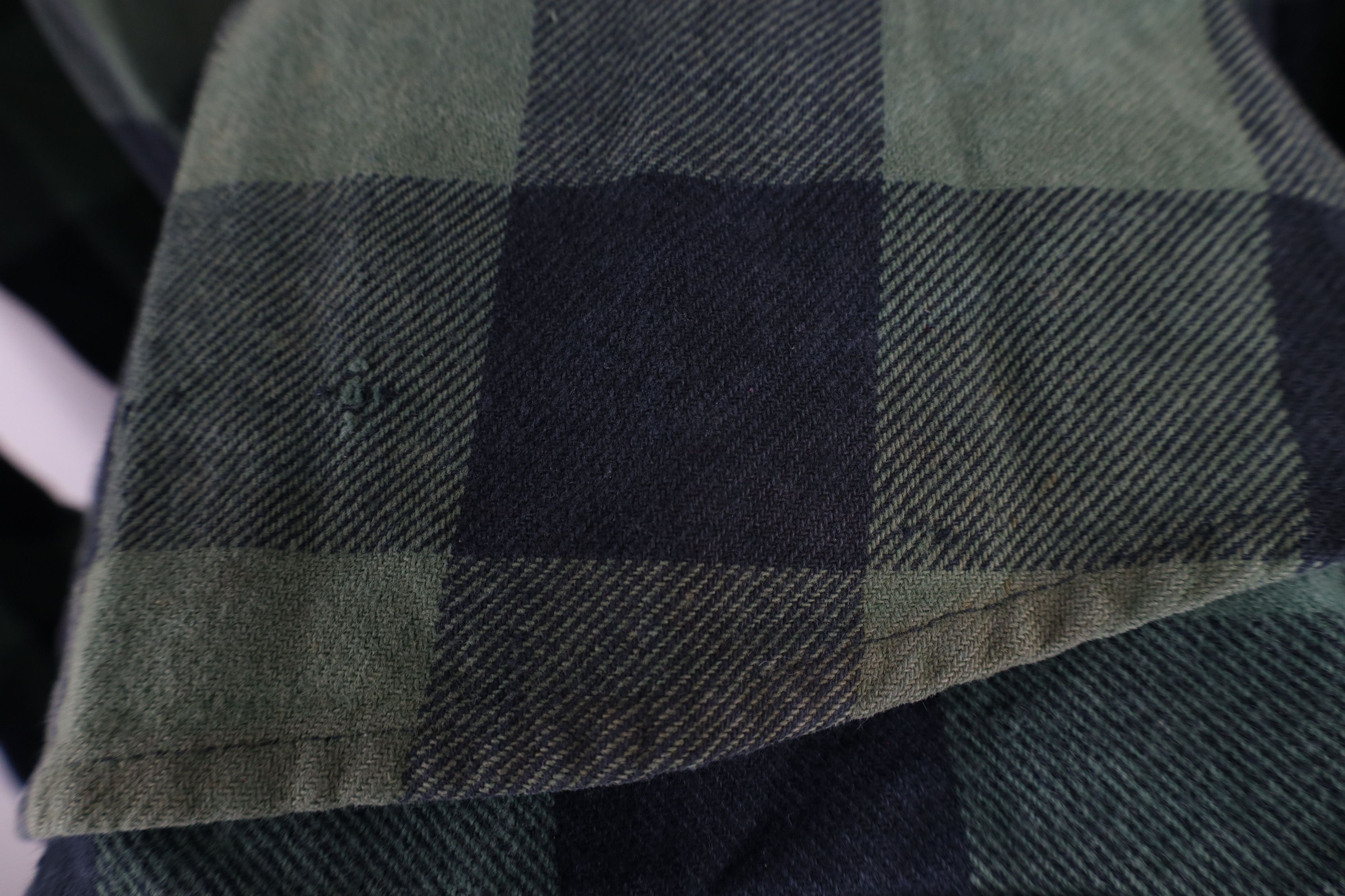 Vintage Vintage 90s Streetwear Heavyweight Flannel Button Shirt Size US XXL / EU 58 / 5 - 7 Thumbnail