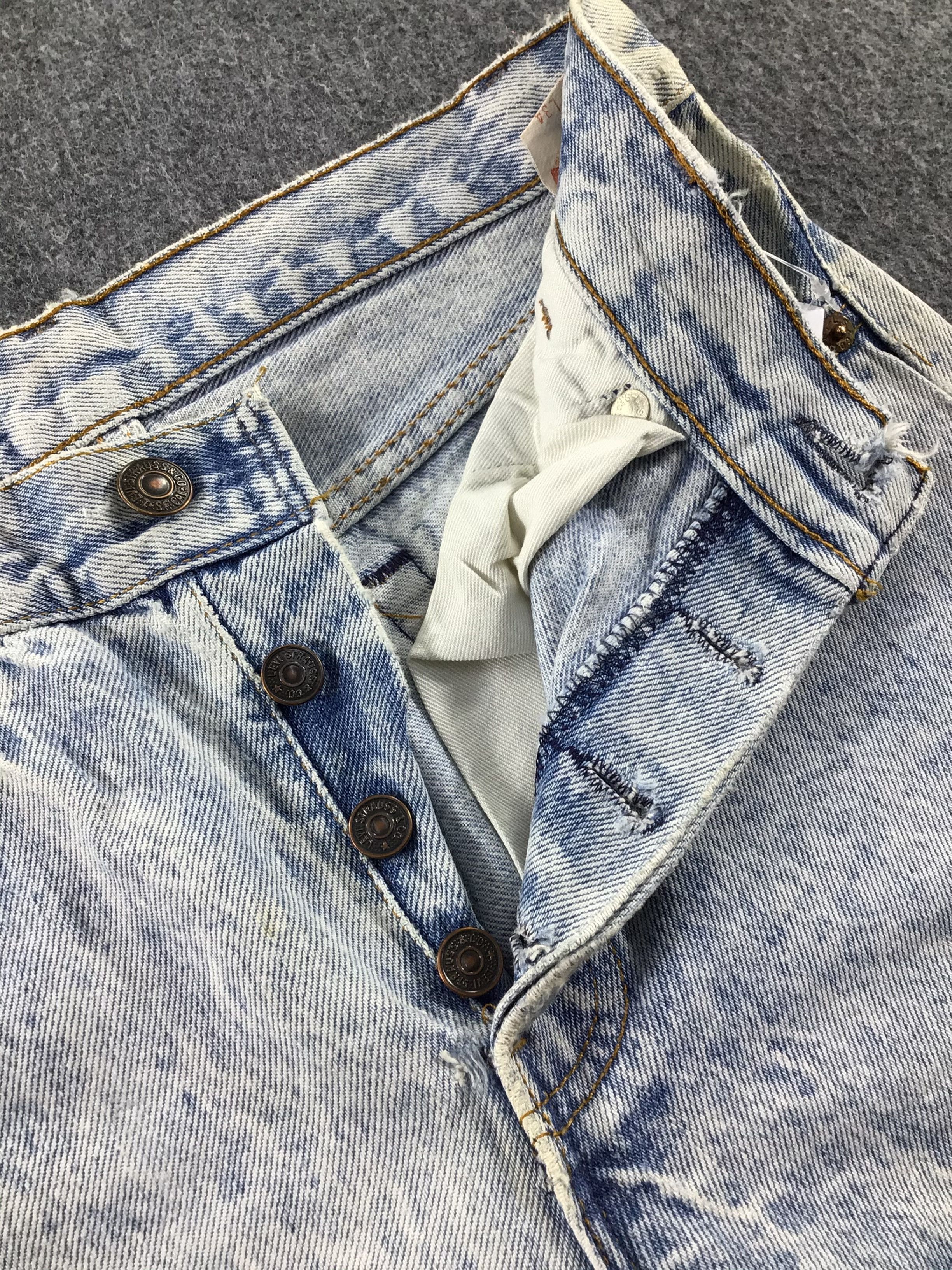 Levi's Vintage Levis 701 Jeans Levi's Acid Wash Denim -J413 Size US 28 / EU 44 - 8 Thumbnail