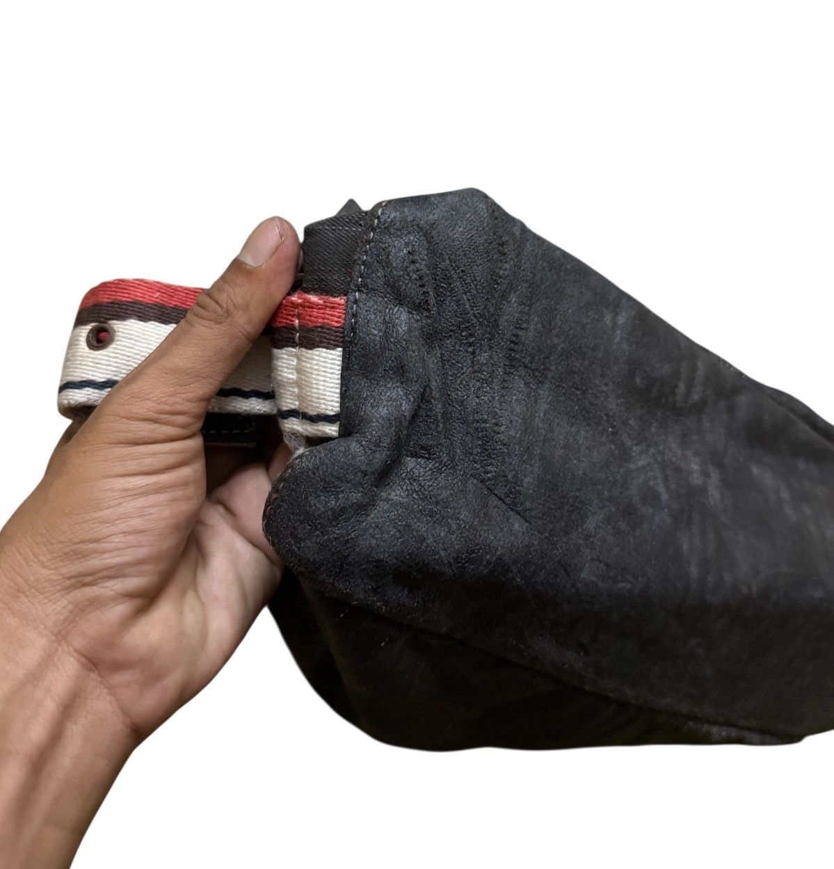 Japanese Brand B.C.+ISHUTAL INTERNATIONAL Crossbody Bag Leather Size ONE SIZE - 5 Thumbnail