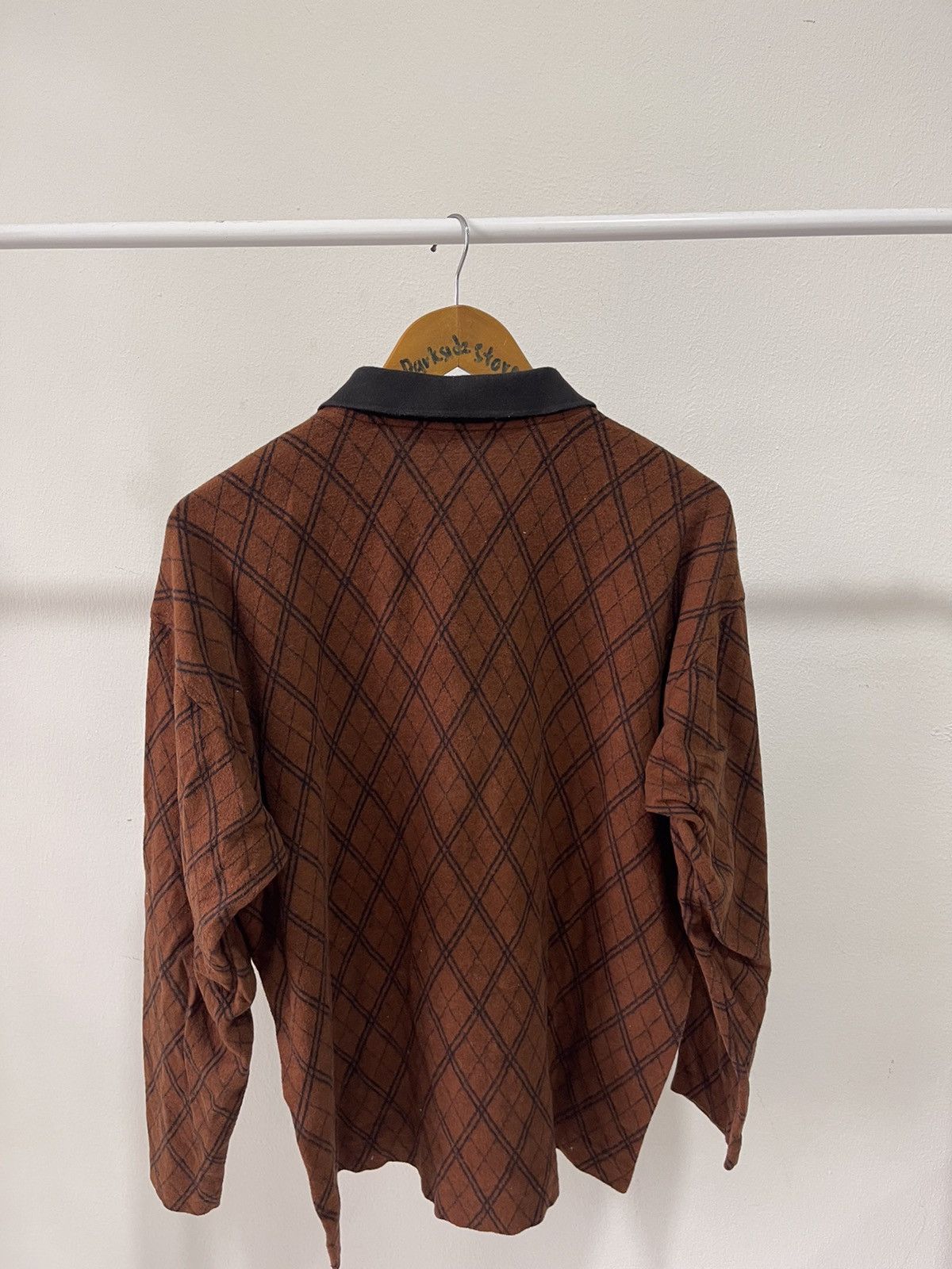 Issey Miyake × Pleats Please Issey Miyake 80s Issey Miyake Polo Long Sleeve Size US L / EU 52-54 / 3 - 9 Thumbnail