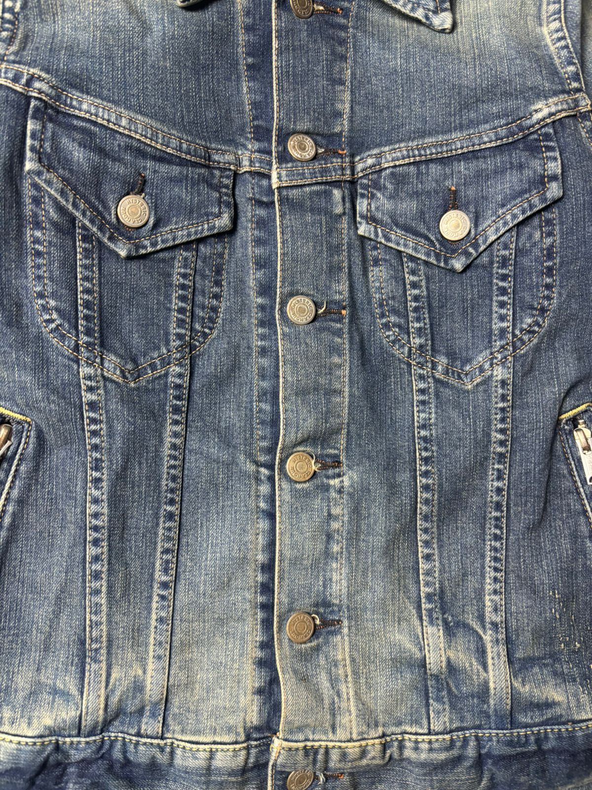 Hysteric Glamour 2000s Hysteric Glamour Bear Denim Jacket Size S / US 4 / IT 40 - 13 Thumbnail