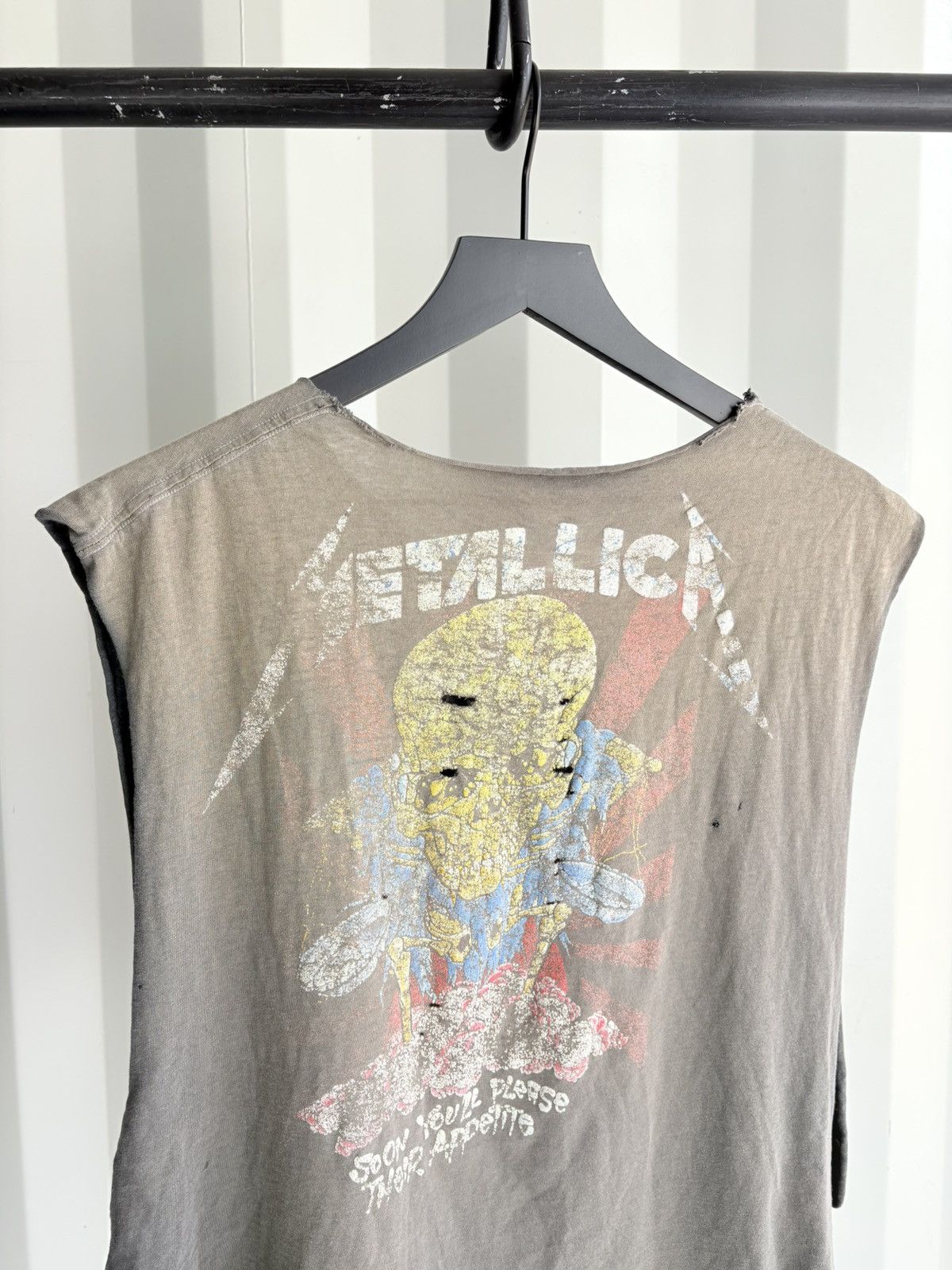 Band Tees Thrashed Metallica Distressed Faded Shirt ERD Grunge Size US L / EU 52-54 / 3 - 5 Thumbnail