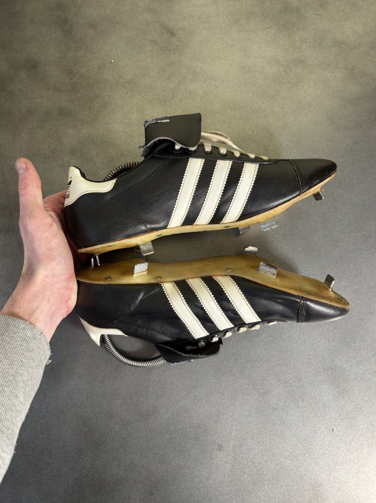 Adidas × Vintage 1970s Adidas Major League Cleats 80s Vintage Adidas Sport 9 Size US 9 / EU 42 - 15 Thumbnail
