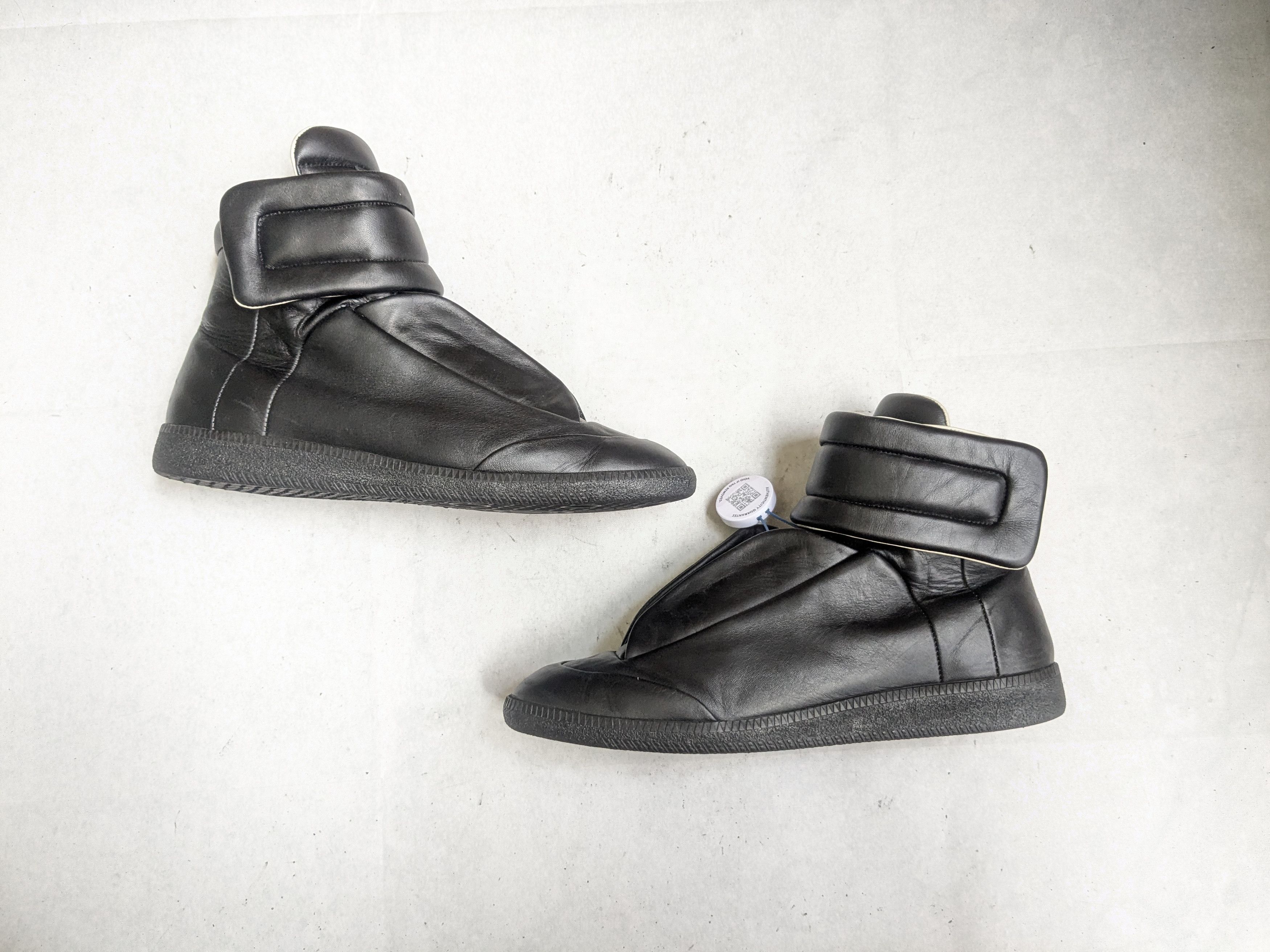 Maison Margiela Maison Margiela Future Sneakers Black 10 43 High Tops Size US 10 / EU 43 - 1 Thumbnail