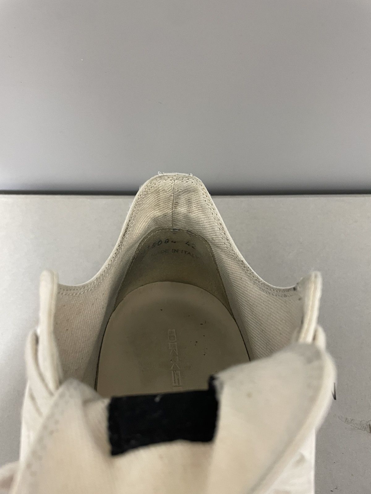 Rick Owens Rick Owens Ramones low white Size US 9 / EU 42 - 7 Thumbnail