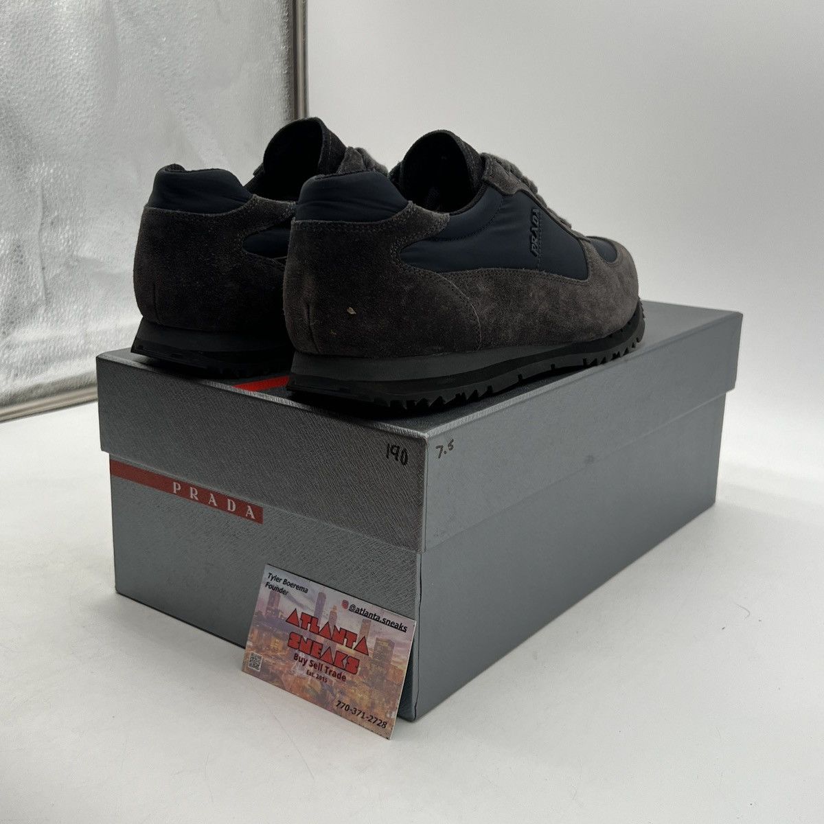 Prada PRADA SNEAKERS SHOES Size US 7.5 / EU 40-41 - 5 Thumbnail