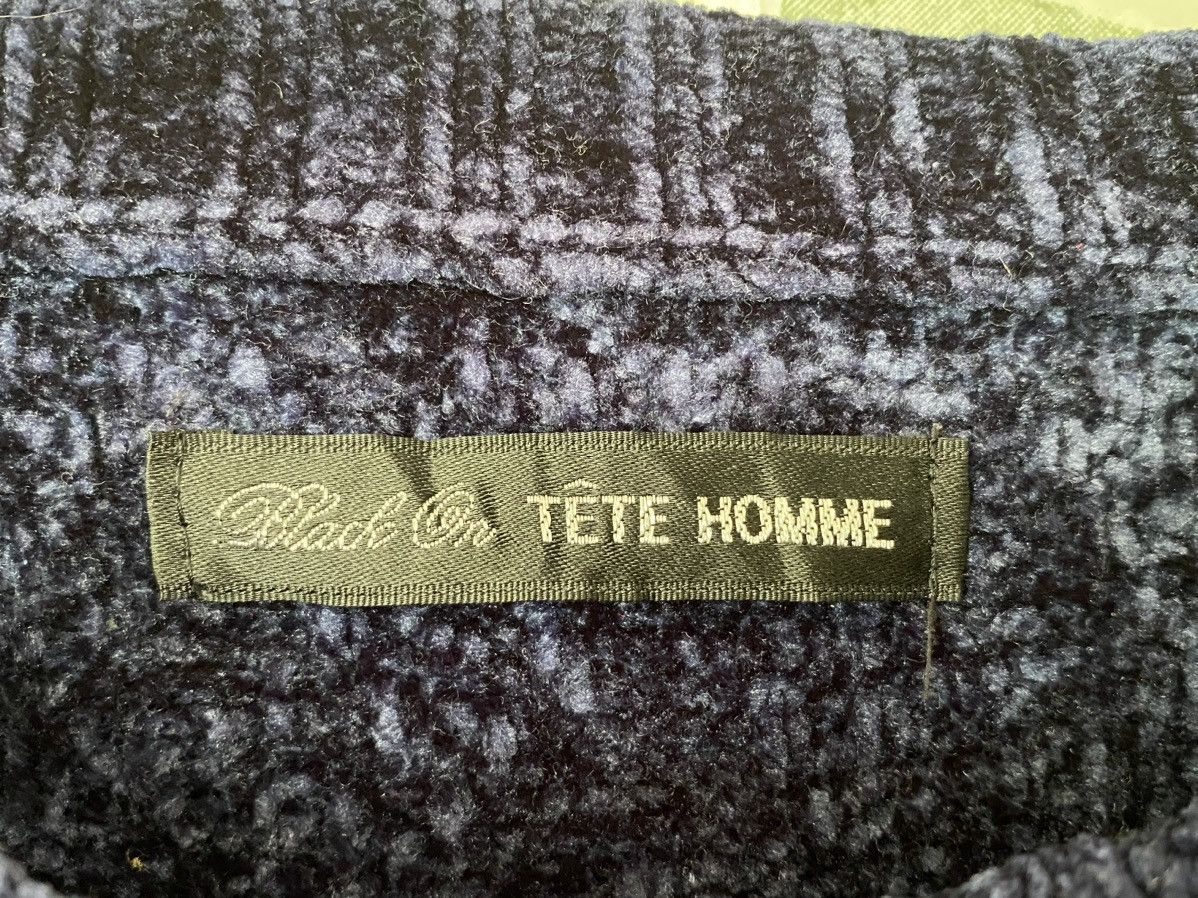 Issey Miyake Knitwear Tete Homme Old Dark Blue Size M / US 6-8 / IT 42-44 - 6 Thumbnail
