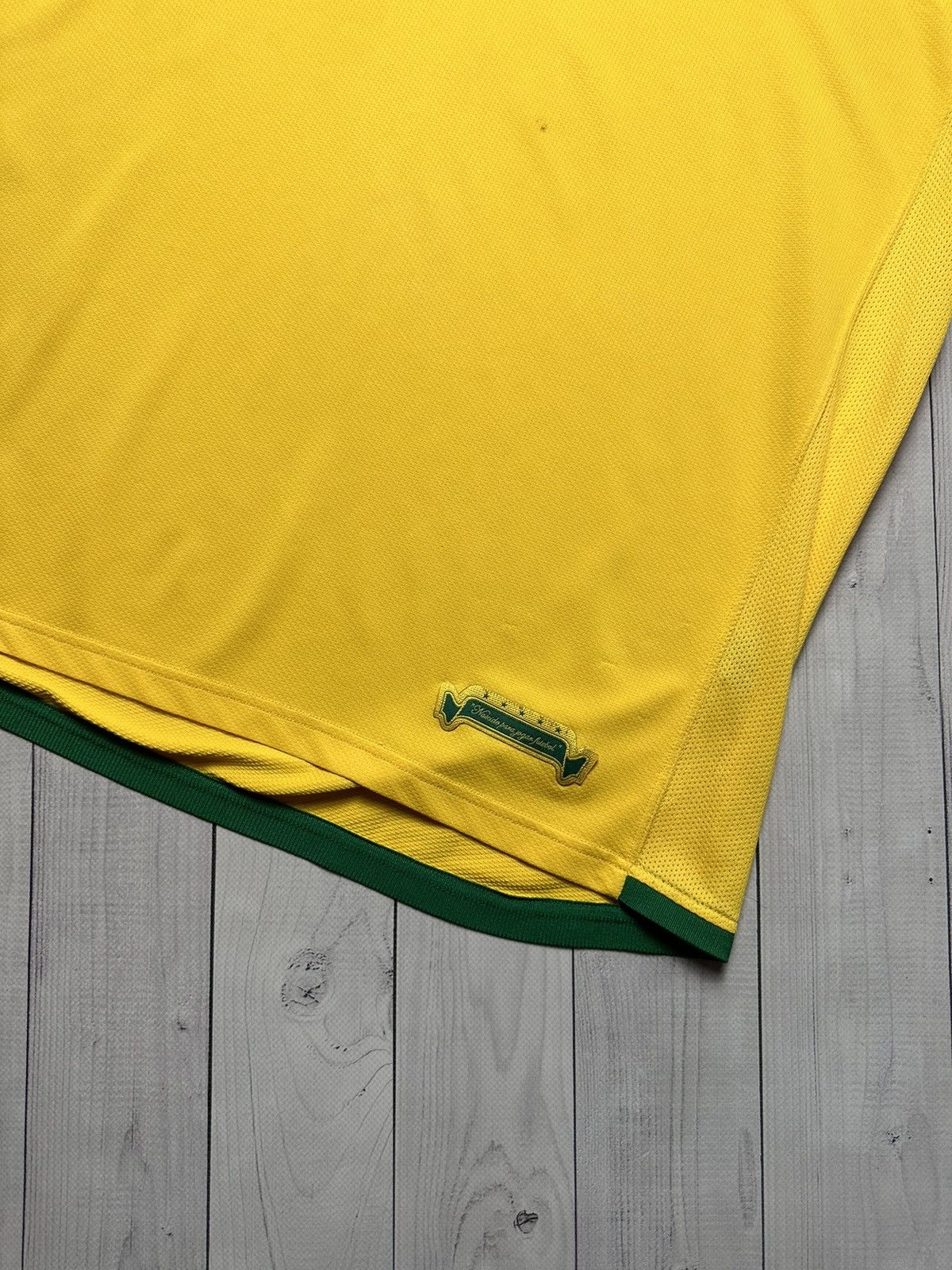 Nike × Vintage Vintage Nike Brazil soccer jersey Brasil size L Size US L / EU 52-54 / 3 - 3 Thumbnail